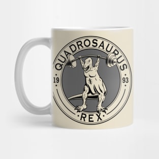 Quadrosaurus Rex Gym Mug